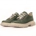 Pantofi casual dama, Glemis, piele naturala - Cod: 665, Culoare: Verde, Marime: 36