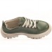 Pantofi casual dama, Glemis, piele naturala - Cod: 665, Culoare: Verde, Marime: 38