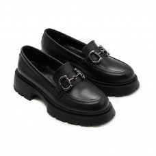 Mocasini dama, Glemis, piele naturala - Cod: 660, Culoare: Negru, Marime: 40